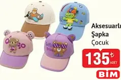 AKSESUARLI ŞAPKA ÇOCUK AKSESUARLI ŞAPKA ÇOCUK